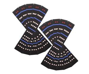 ERINGOGO 10 Piezas Pegatina De Entonación De Violín Marcadores De Trastes Pegatinas De Notas Guías Etiquetas Marcadores Calcomanías Aprende Tocar El Violín Notas