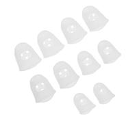 ERINGOGO 10 Piezas Protector de Dedos de Silicona Kalimba de Funda Elástica y Dedos y Práctica Musical