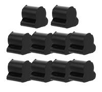 ERINGOGO 10 piezas Protector de Válvula de Goma para Cornetas y Tubas Amortiguador Rotatorio Cojín de Caucho para Mejor Funcionamiento y Flexibilidad