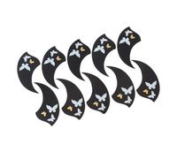 ERINGOGO 10 piezas Unidades Pegatinas Protectoras Autoadhesivas para Ukelele Diseño Creativo Placa Antirayaduras Accesorio Duradero y Fácil Aplicación