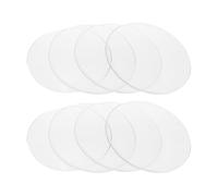 ERINGOGO 10 piezas Vidrio para Reloj de Laboratorio de Resistente para Evaporación y Experimentos Químicos Herramienta Educativa para Lecciones de Química