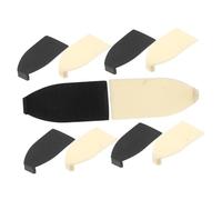 ERINGOGO 10 Puntas de Arco de Violín Plástico Accesorios de Arcos de Violín y Cojín Protector Piezas de Reparación Compatible para Violinistas