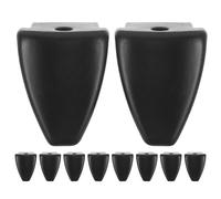 ERINGOGO 10 Unidades Accesorios Baterista Accesorios Para Tambores Piezas De Ganchos De Garra De Black