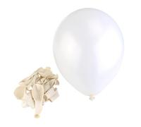 ERINGOGO 100 piezas Globos de Látex Perlados de Blancos para Decoración de Bodas y Fiestas Juguetes para y Eventos Especiales