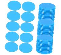 ERINGOGO 100piezas De Bingo Coloridas De Marcadores para y Matemáticas para Noches De Poker y Actividades Educativas