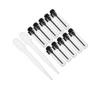 ERINGOGO 10piezas Botella De De Vidrio Frascos Para De Fragancias Mini Frascos De Maquillaje Para Aceites Esenciales Recipientes Vacíos Para De Para Viajes