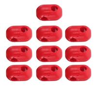 ERINGOGO 10piezas Conjunto De Hebillas De Cuerda para Escalada Infantil Accesorios De Jardín De Infancia para Redes De Escalada Aire Fáciles De Montar y Versátiles