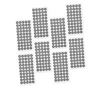 ERINGOGO 1100piezas Puntos Reflectantes De Alta Precisión para Escáneres Marcadores Reutilizables para Alineación Industrial y Calibración Interior y Exterior