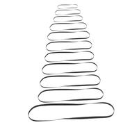 ERINGOGO 11piezas De Goma Para Tocadiscos De Cinturón De Para Fonógrafo y Flexible Rendimiento Óptimo La Reproducción De Discos