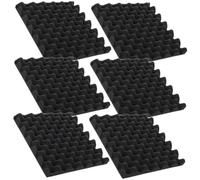 ERINGOGO 12 Piezas Paneles Acústicos Autoadhesivos Aislantes de Ruido para Rendimiento Acústico Paredes