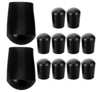 ERINGOGO 12 Piezas Protector Estabilidad Mejorada Antideslizante para Punta de Cello de Goma Adecuado para Músicos en Presentaciones y Escenarios