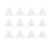 ERINGOGO 12 Piezas Repuestos Comedero Pájaros Forma Flor Plástico para Exterior Alimentador Colibrí Pequeños Pájaros