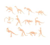 ERINGOGO 12piezas Figuras De Dinosaurios De Miniatura De Esqueletos De Dinosaurios para y Decorar Fósiles De