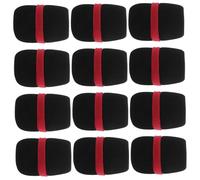 ERINGOGO 12piezas Fundas De Esponja Para Micrófono Protector De Filtro De Micrófono Cubiertas Antiviento Parabrisas De Esponja Para Entrevistas Canto y Oratoria