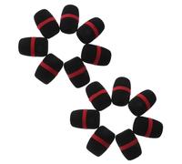 ERINGOGO 12piezas Fundas De Esponja Para Micrófono Protector De Filtro Parabrisas Antiviento Cancelación De Ruido Para Entrevistas Canto y Oratoria