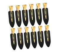 ERINGOGO 12piezas Pinzas Cabello Sin Arrugas Por Para Peinar El Cabello El Hogar Uso Profesional Sin Dobleces Ni Marcas Visibles