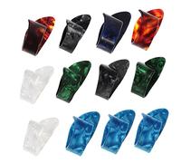 ERINGOGO 12piezas Púas De Guitarra Eléctrica Kit De Púas Para Principiantes y Guitarristas De Ukelele Incluidas