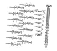 ERINGOGO 15 Piezas Tornillos para Pastillas de Guitarra con Resortes Rosca para Ajuste de Altura Accesorios Compatibles con Modelos Guitarra Eléctrica