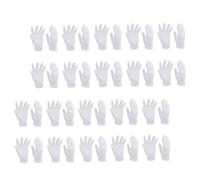 ERINGOGO 16 Pares Guantes De Algodón Lavables Guantes Elásticos Para Revisar Joyas Para Uso Diario