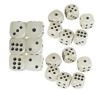 ERINGOGO 18piezas Dados Luminosos De Caras para Mesa y Dados De Acrílico Brillantes para y Actividades Nocturnas