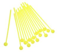 ERINGOGO 1bolsa Palos De Tambor Para Niño Niña Herramientas De Enseñanza Martillo De Percusión Handheld Color Amarillo Para Aprendizaje Musical Infantil