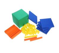 ERINGOGO 1juego Bloques Matemáticos De Color para De Aprendizaje Manipulativos para Matemáticas para Educación y Desarrollo De Habilidades Lógicas