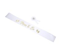 ERINGOGO 1juego De Insignia Dad to Sash Mom to Be Para Decoración De Shower Accesorios Chic y Únicos Para De Bienvenida