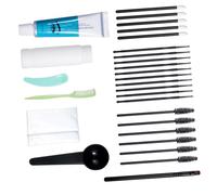 ERINGOGO 1juego Kit De Gel Para Cejas Crema Fijadora De Cejas Coloración Semipermanente Peine Maquillaje Natural y Resistente Para Estilo y Definición De Apto Para Tipo De Piel