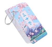 ERINGOGO 1juego Tarjetas Didácticas De Hiragana y Katakana para Japonés Flashcards para Principiantes Diseño y Duradero
