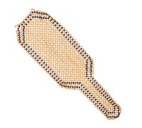 ERINGOGO 1pieza De Asiento De Auto Bolas De Madera Funda Masajeadora Para Silla De Coche Confort y Ventilación Para Verano Color Beige