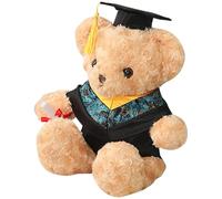 ERINGOGO 1pieza Doll Doctor Bear Plush Graduation Souvenir for Students Adorable Stuffed Animal Cute Graduation Soft and Comfortable Bear Doll for Home Decor