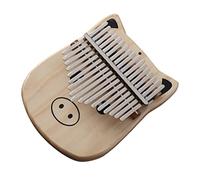 ERINGOGO 1pieza Kalimba De Madera Tonos Para Principiantes Piano De Pulgar De Diseño Divertido Instrumento Musical Compacto y Portátil Para Amantes Música