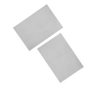 ERINGOGO 2 hojas Película Adhesiva para Portátil Lámina Protectora Color Cambiante Resistente Arañazos y Manchas Compatible con Notebooks y Móviles PVC Duradero Mate Plata Cepillada