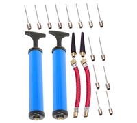 ERINGOGO 2 Juegos Kit de Inflado Multifunción para Baloncesto Bomba Portátil Resistente con Manguera Flexible y Agujas Inflador Rápido y Duradero para Balones Deportivos para Diario