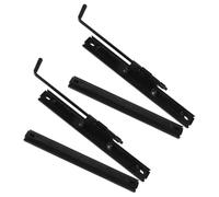 ERINGOGO 2 pares Rieles Deslizantes Aplicables para Asiento de Vehículo Kit de Montaje Ajustable para Asiento Delantero Compatible con Go Kart Utv Fácil Instalación y Ajuste Ergonómico