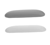 ERINGOGO 2 Piezas Almohada para Manicura con Base Antideslizante Soporte Ergonómico para Manos Salón y Uso Doméstico y Gris