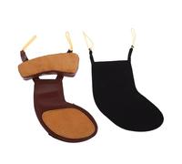 ERINGOGO 2 Piezas Almohadilla De Barbilla Para Tocar Violín Accesorios De Instrumentos Musicales Almohadilla De Barbilla De Algodón Caucho.
