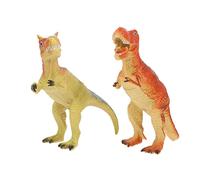 ERINGOGO 2 Piezas de Dinosaurios Suave Adornos Educativos para Estilo Aleatorio Juguetes Interactivos para Desarrollo Cognitivo Imaginación Decoración de Escritorio y