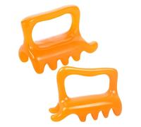 ERINGOGO 2 Piezas Dual Push Therapy Stick For Muscle Knot Relief Portable Body Guasha Scraping Massage Tools