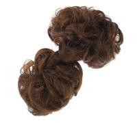 ERINGOGO 2 piezas Extensiones de Moño Postizo para Mujer Moños Voluminosos Naturales de Cabello para Recogidos Accesorios Cómodos y Duraderos para Fiestas y Bodas