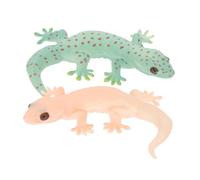 ERINGOGO 2 Piezas Figuras de Lagarto Realistas de Simulación de Reptiles Educativos Decoración para y Juguetes para Diseño Vivid y Detallado