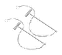 ERINGOGO 2 Piezas Firefighter Hammer Compact Emergency Release Tool For Fire Hydrant Alarm Buttons Iron Construction For Bathrooms Bedrooms Public Safety