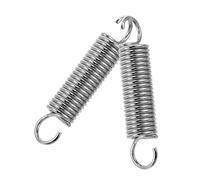 ERINGOGO 2 piezas Gancho Muelle Telescópico Ajustable para Hamacas y Columpios Resistente Metal Duradero para Fijación y Colgado Porche