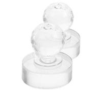 ERINGOGO 2 piezas Herramienta de Maquillaje Compacta Sello Redondo para Sombra de Ojos y Rubor Prensa Precisa para Reparar y Compactar Polvos Gadget para Embalaje Rápido y Controlado