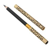 ERINGOGO 2 Piezas Lápiz de Cejas Profesional Doble Punta con Pincel Color Negro Natural Larga Duración de Unidades para Maquillaje y Fácil Aplicación