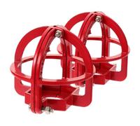 ERINGOGO 2 Piezas Protector para Rociadores contra Incendios de Seguridad para Cabezal de Techo Compatible con Instalación Pared y Receso Diseño Sin Desmontaje Protección contra y Falsas
