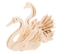 ERINGOGO 2 Piezas Rompecabezas de Madera construyendo Rompecabezas Juguetes de simulación Rompecabezas de Animales Salvajes Kit de Rompecabezas de Animales Juguetes ensamblados