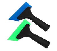 ERINGOGO 2 Uds Raspador de Película para Automóviles Escobilla de Goma para Vinilo de Coche Herramienta para Limpieza de Ventanas y Carrocería de Coche Alisador para Envoltura