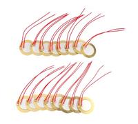 ERINGOGO 20 piezas Sensor Piezoeléctrico Buzzer Disco Disparador de Musical Sensor de Vibración Resistente y Duradero para Instrumentos Electrónicos