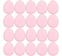 ERINGOGO 20 Unidades Mini Esponja de Maquillaje Rosa Tira para Aplicación de Polvos Faciales, Tela Hidrofílica, Adecuado para Uso On-the-go y Polvos Compactos